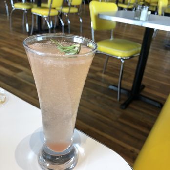 Over Easy - Gilbert - Strawberry Rosemary Mimosa! - Breakfast & Brunch Near Me - Gilbert, Arizona