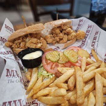 Mulate's - Po' boy was light and crispy - Cajun/Creole Near Me - New Orleans, Louisiana Mulate's - Po' boy was light and crispy - Cajun/Creole Near Me - New Orleans, Louisiana
