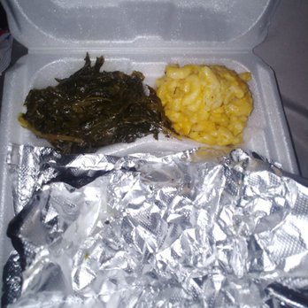 Kenny's Ribs and Chicken - Greens and mac and cheese - Soul Food Near Me - Calumet Park, Illinois