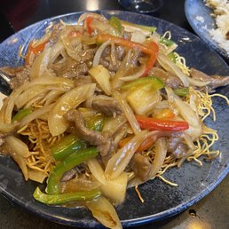 Beef stir fry