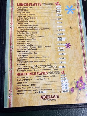 Menu photo 5 Abuela's Mexican Restaurant San Antonio, TX Menu photo 5 Abuela's Mexican Restaurant San Antonio, TX