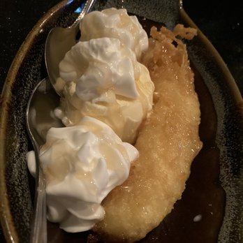 Moon - Fried banana with ice cream - Sushi Bars Near Me - Blowing Rock, North Carolina