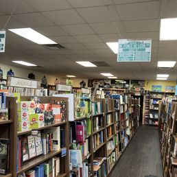 Aisles of books Aisles of books