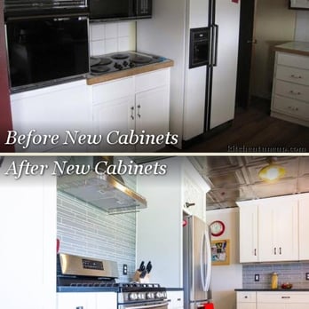 Kitchen Tune-Up - before and after new cabinets - Cabinetry Near Me - Jesup, Georgia Kitchen Tune-Up - before and after new cabinets - Cabinetry Near Me - Jesup, Georgia