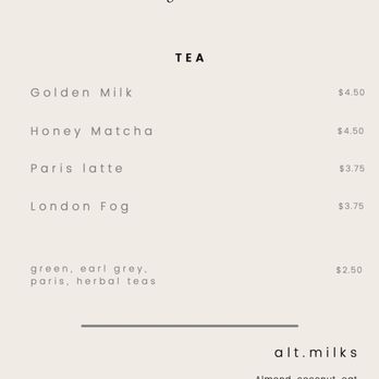Boots & Good - Tea Menu - Coffee & Tea Near Me - Bellevue, Tennessee Boots & Good - Tea Menu - Coffee & Tea Near Me - Bellevue, Tennessee