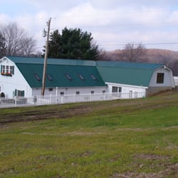 Connie Winters' Pet Resort - View of  Pet Resort from hill side training yard