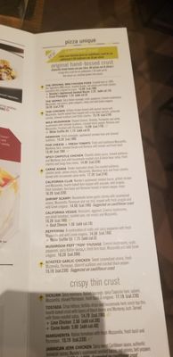 Menu photo 4 California Pizza Kitchen Tysons, VA