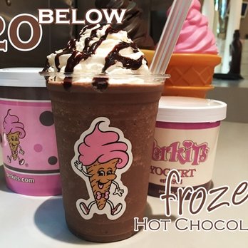 Perkits Yogurt - 20 Below Frozen Hot Chocolate - Ice Cream & Frozen Yogurt Near Me - Cleveland, Tennessee