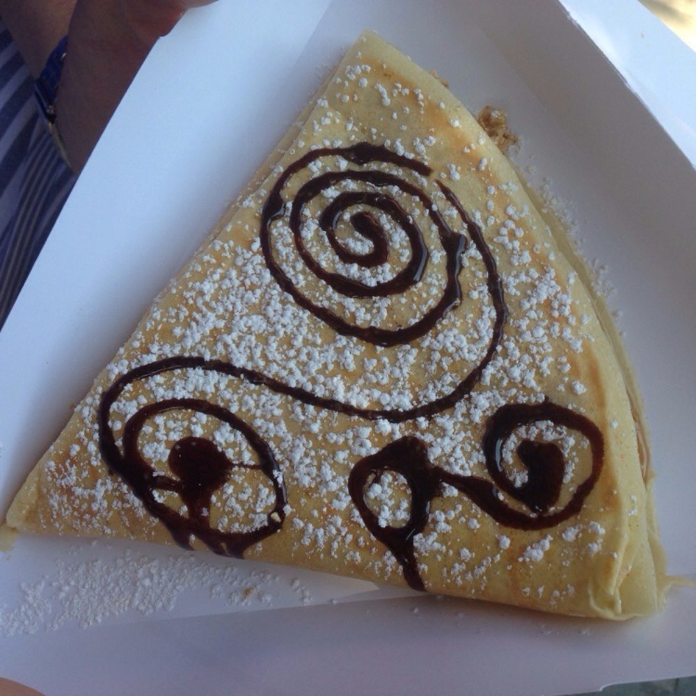 Twisted Crepe - The sweet crepe special, look at those delicious chocolate swirls! - Creperies Near Me - Asheville, North Carolina Twisted Crepe - The sweet crepe special, look at those delicious chocolate swirls! - Creperies Near Me - Asheville, North Carolina