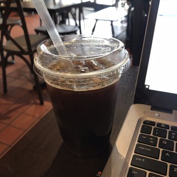 Third Place Coffee House - Iced Americano with an eco friendly straw - quite tasty! - Coffee & Tea Near Me - Raleigh, North Carolina Third Place Coffee House - Iced Americano with an eco friendly straw - quite tasty! - Coffee & Tea Near Me - Raleigh, North Carolina