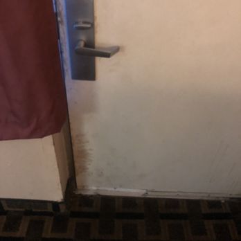 Super 8 by Wyndham Black Mountain - Front door with years of filth - Hotels Near Me - Black Mountain, North Carolina Super 8 by Wyndham Black Mountain - Front door with years of filth - Hotels Near Me - Black Mountain, North Carolina