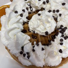 Chocolate chip waffle - yum Chocolate chip waffle - yum