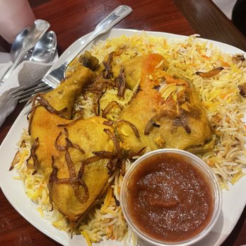 Yemen Grill - Chicken mandi plate - Mediterranean Near Me - Sugar Land, Texas Yemen Grill - Chicken mandi plate - Mediterranean Near Me - Sugar Land, Texas