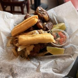 Chicken Fiesta - Chicharron with Yucca