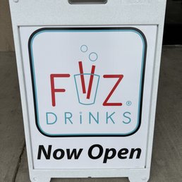 Now open signage.