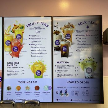 Chatime UNLV - Menu - Bubble Tea Near Me - Las Vegas, Nevada Chatime UNLV - Menu - Bubble Tea Near Me - Las Vegas, Nevada