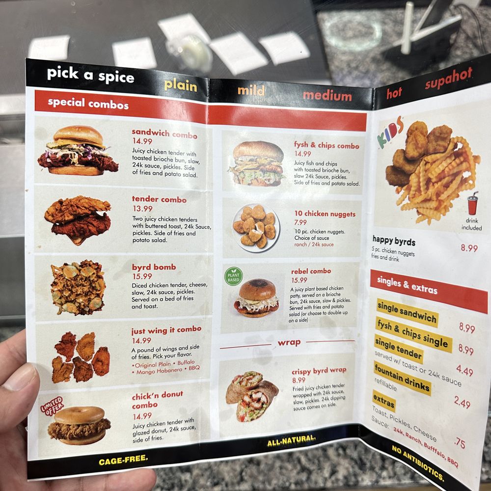 Byrd’s Hot Chicken - Chicken Shop Near Me - Chicago, Illinois