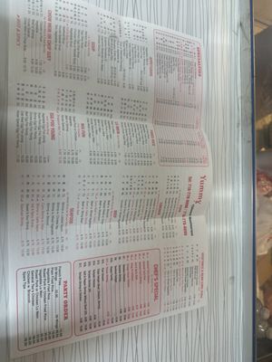 Menu photo 1 Yummy Chinese Restaurant Brooklyn, NY Menu photo 1 Yummy Chinese Restaurant Brooklyn, NY