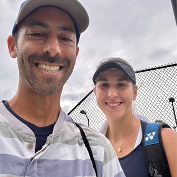 Credit One Charleston Open - Got a selfie pic with last year's 2022 champion, Belinda Bencic. - Tennis Near Me - Charleston, South Carolina Credit One Charleston Open - Got a selfie pic with last year's 2022 champion, Belinda Bencic. - Tennis Near Me - Charleston, South Carolina