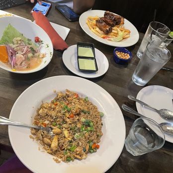 Ceviche Arigato - Chicken fried rice, fish ceviche & teriyaki ribs - Peruvian Near Me - Lake Park, Florida