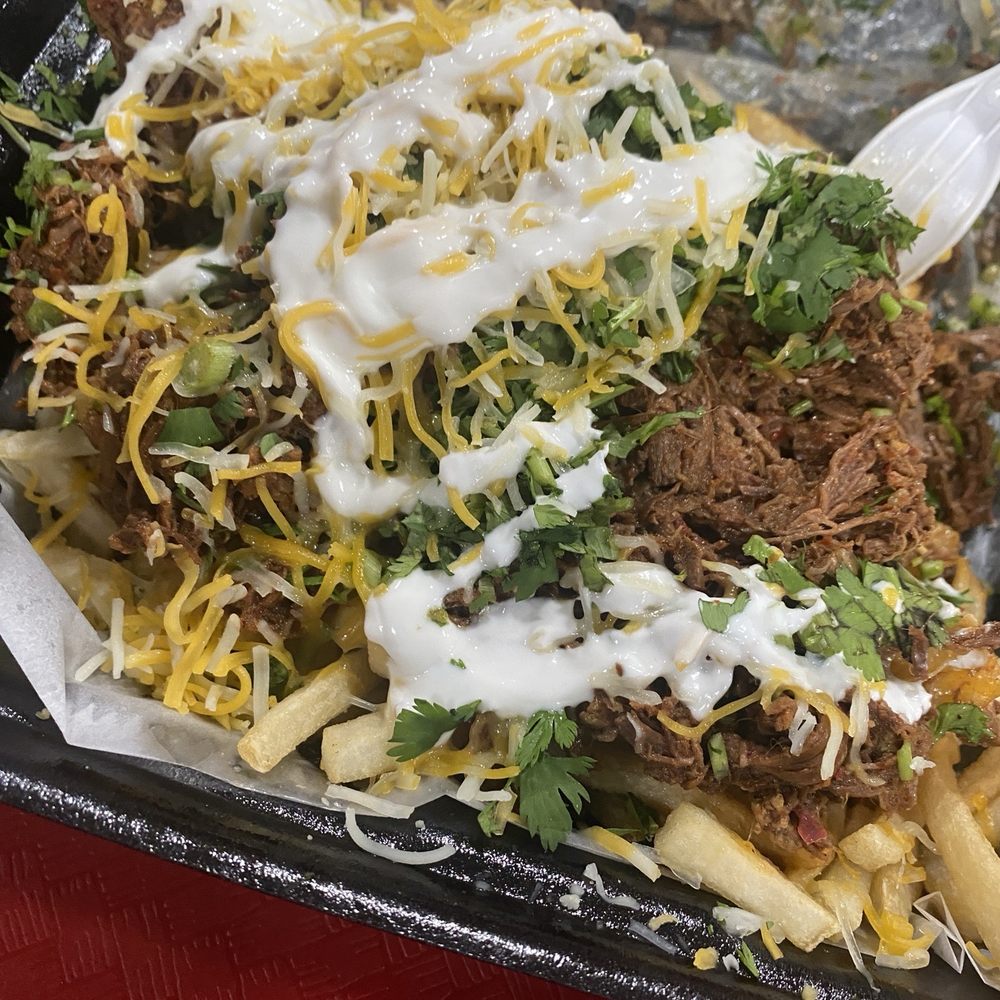 Frida’s Taqueria - Loaded birria fries. - Tacos Near Me - Oceanside, California Frida’s Taqueria - Loaded birria fries. - Tacos Near Me - Oceanside, California