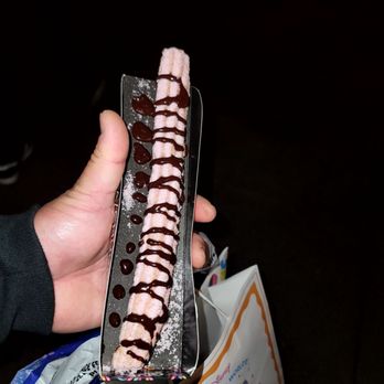 California Churro Cart - Chocolate strawberry churro with chocolate filling..delicious - Desserts Near Me - Anaheim, California California Churro Cart - Chocolate strawberry churro with chocolate filling..delicious - Desserts Near Me - Anaheim, California