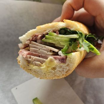 Oven & Phin - Cold cut Bahn Mi crosscut - Coffee & Tea Near Me - San Francisco, California Oven & Phin - Cold cut Bahn Mi crosscut - Coffee & Tea Near Me - San Francisco, California