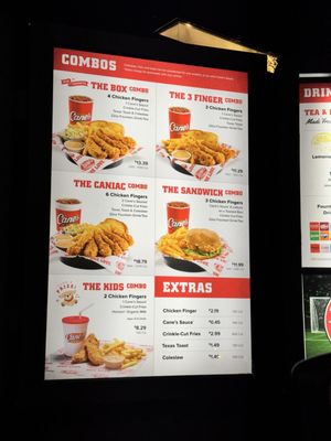 Menu photo 1 Raising Cane's Chicken Fingers Long Beach, CA Menu photo 1 Raising Cane's Chicken Fingers Long Beach, CA