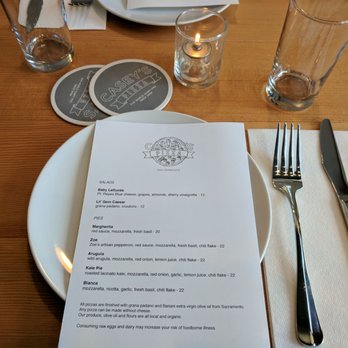 Casey's Pizza - Menu/Table setting - Pizza Near Me - San Francisco, California Casey's Pizza - Menu/Table setting - Pizza Near Me - San Francisco, California