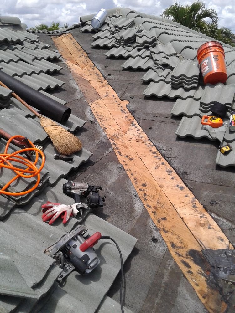 Slide of Walz Roofing