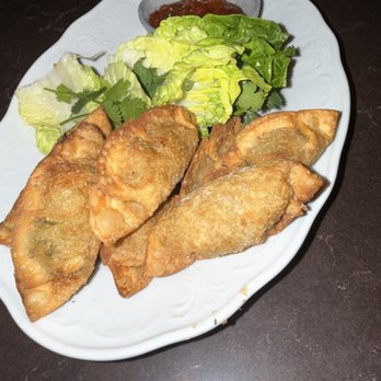 Society Swan - Crispy Chicken Potstickers - American Near Me - Scottsdale, Arizona Society Swan - Crispy Chicken Potstickers - American Near Me - Scottsdale, Arizona