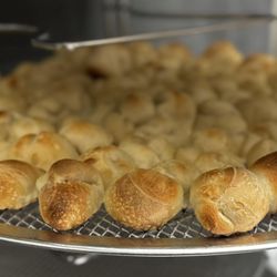 Oak Creek Brewing Company - Zen Dough's pizza - garlic knots.  Closed for vacation 5/4/25-5/7/25.  Always closed on Mondays