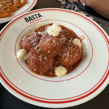 Basta Pasteria | Draper - Nona Meatballs. Salty sauce but tasty. - Pizza Near Me - Draper, Utah Basta Pasteria | Draper - Nona Meatballs. Salty sauce but tasty. - Pizza Near Me - Draper, Utah
