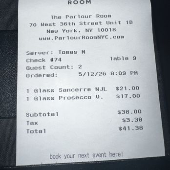 The Parlour Room - Check out - Cocktail Bars Near Me - New York, New York