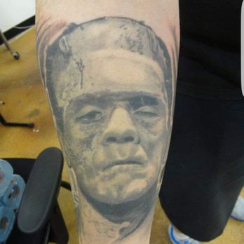 Justin's Dermagraphink Tattoo's - The Monster, by Justin Lewis - Tattoo Near Me - Las Vegas, Nevada