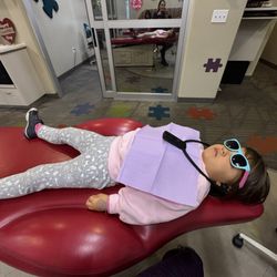 Bay Area Kids Dentist - Comfy chairs and great movie selection