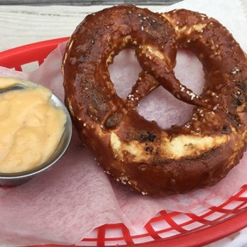 Keegan Ales - Hot Pretzel And Cheese Sauce - Bars Near Me - Kingston, New York Keegan Ales - Hot Pretzel And Cheese Sauce - Bars Near Me - Kingston, New York