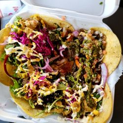 The Best Taco in Town - Fish and asada