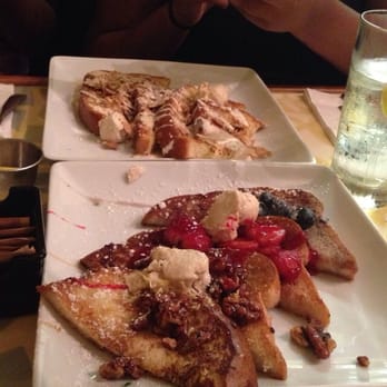 Batter & Berries - Flight of waffle cone French toast and a sampler - Breakfast & Brunch Near Me - Chicago, Illinois Batter & Berries - Flight of waffle cone French toast and a sampler - Breakfast & Brunch Near Me - Chicago, Illinois