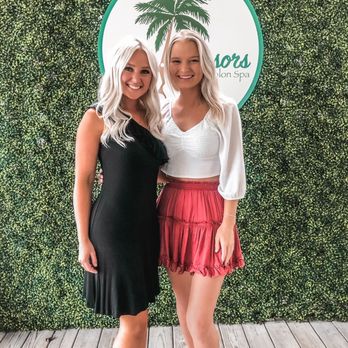 Salt & Scissors Salon Spa - Staff and client - Hair Salons Near Me - Anna Maria, Florida Salt & Scissors Salon Spa - Staff and client - Hair Salons Near Me - Anna Maria, Florida
