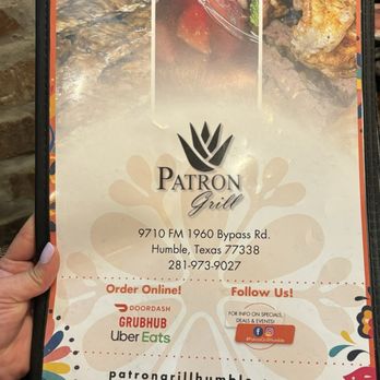 Patron Grill - Menu with online ordering - Mexican Near Me - Humble, Texas Patron Grill - Menu with online ordering - Mexican Near Me - Humble, Texas