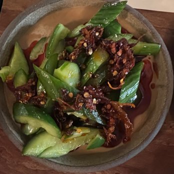 Bubala - Smacked cucumbers, tahini, chilli crunch - Mediterranean Near Me - London, XGL