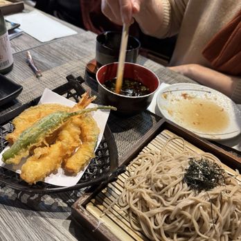 Leichi - Cold soba with tempura - Japanese Near Me - Santa Clara, California