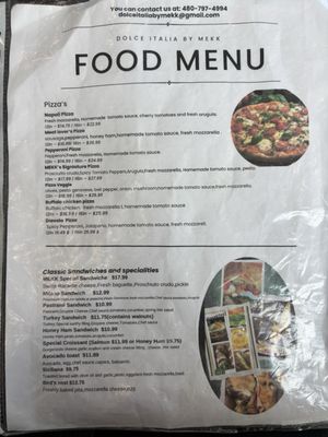 Menu photo 3 Dolce Italia by MEKK Phoenix, AZ Menu photo 3 Dolce Italia by MEKK Phoenix, AZ