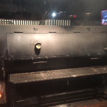 Hoodoo Brown BBQ - The smoking section. - Barbeque Near Me - Ridgefield, Connecticut