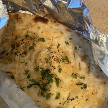 Arora's Modern Indian Bistro - Garlic Naan - Indian Near Me - Freehold, New Jersey