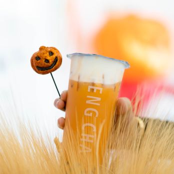 Feng Cha - Humble - Thai Milk Tea w/ Cheese Foam and Boba - Bubble Tea Near Me - Humble, Texas