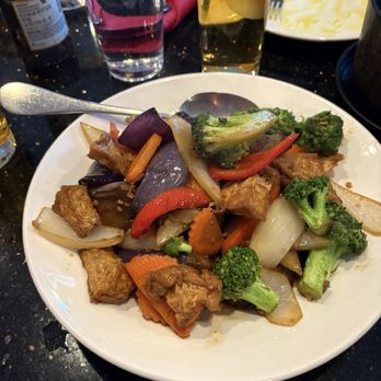 Oros Thai Restaurant - Eggplant with tofu - Thai Near Me - San Jose, California