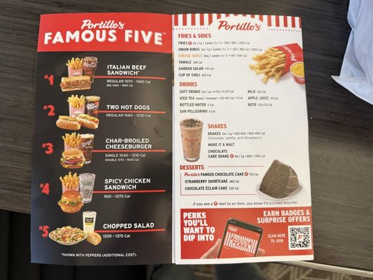 Menu photo 2 Portillo's Pick Up Rosemont Rosemont, IL Menu photo 2 Portillo's Pick Up Rosemont Rosemont, IL