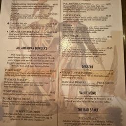 Menu Menu
